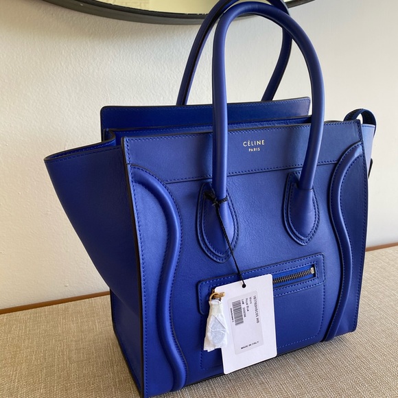 celine luggage tote micro